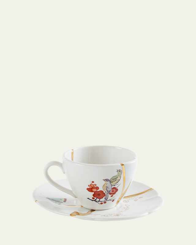 Kintsugi No. 2 Coffee Cup & Saucer